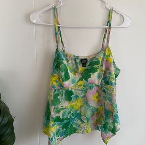 Women’s Floral Tank Top